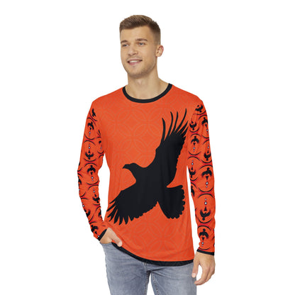 Orange Raven Long-Sleeve