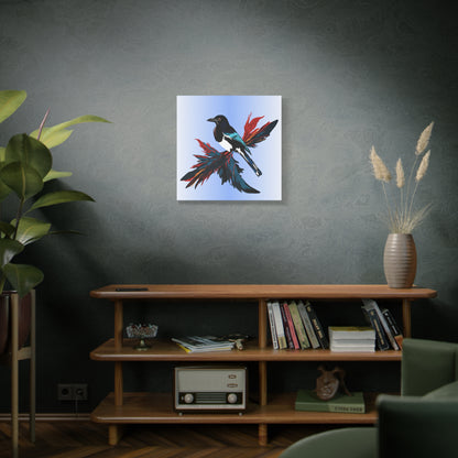 Magpie Icon Canvas