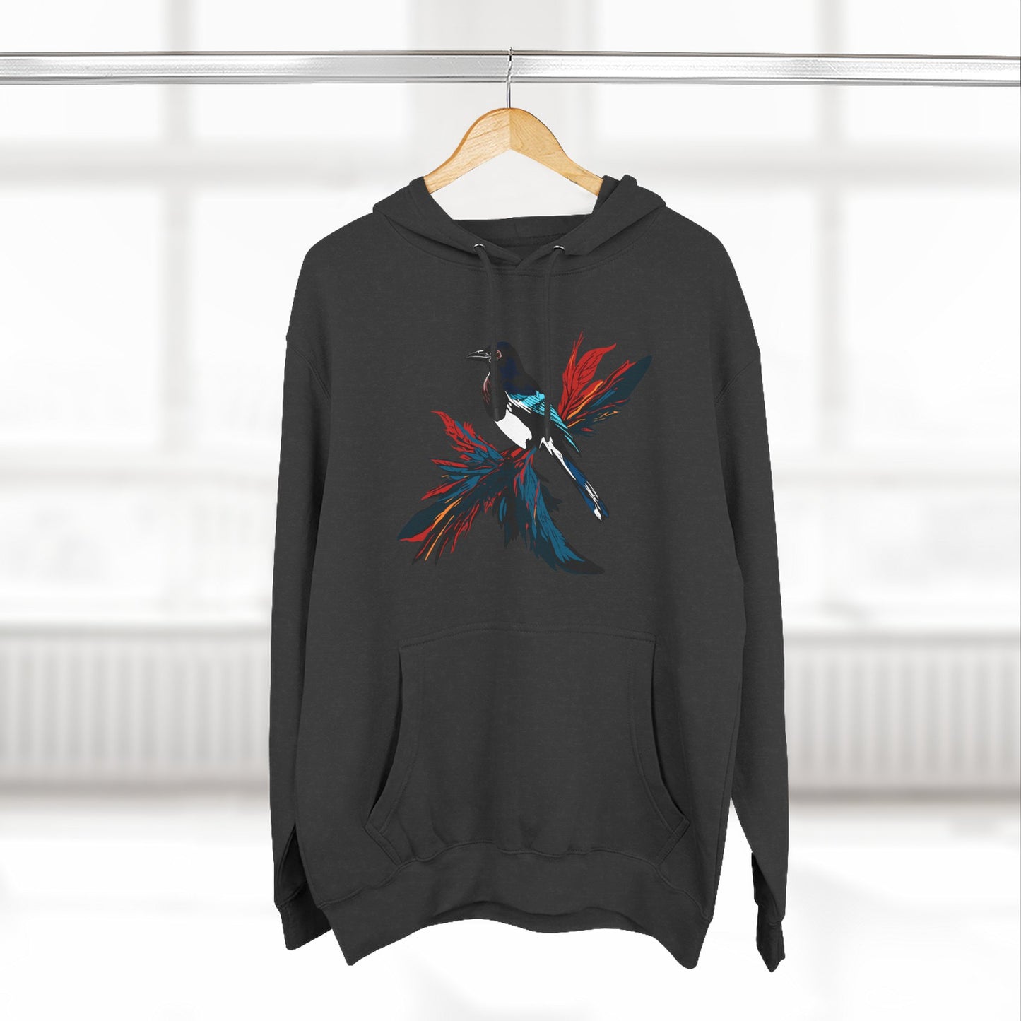 Magpie Icon - Fleece Hoodie