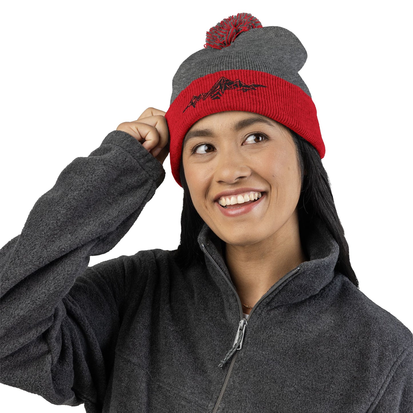 Fire Peaks Knit Cap