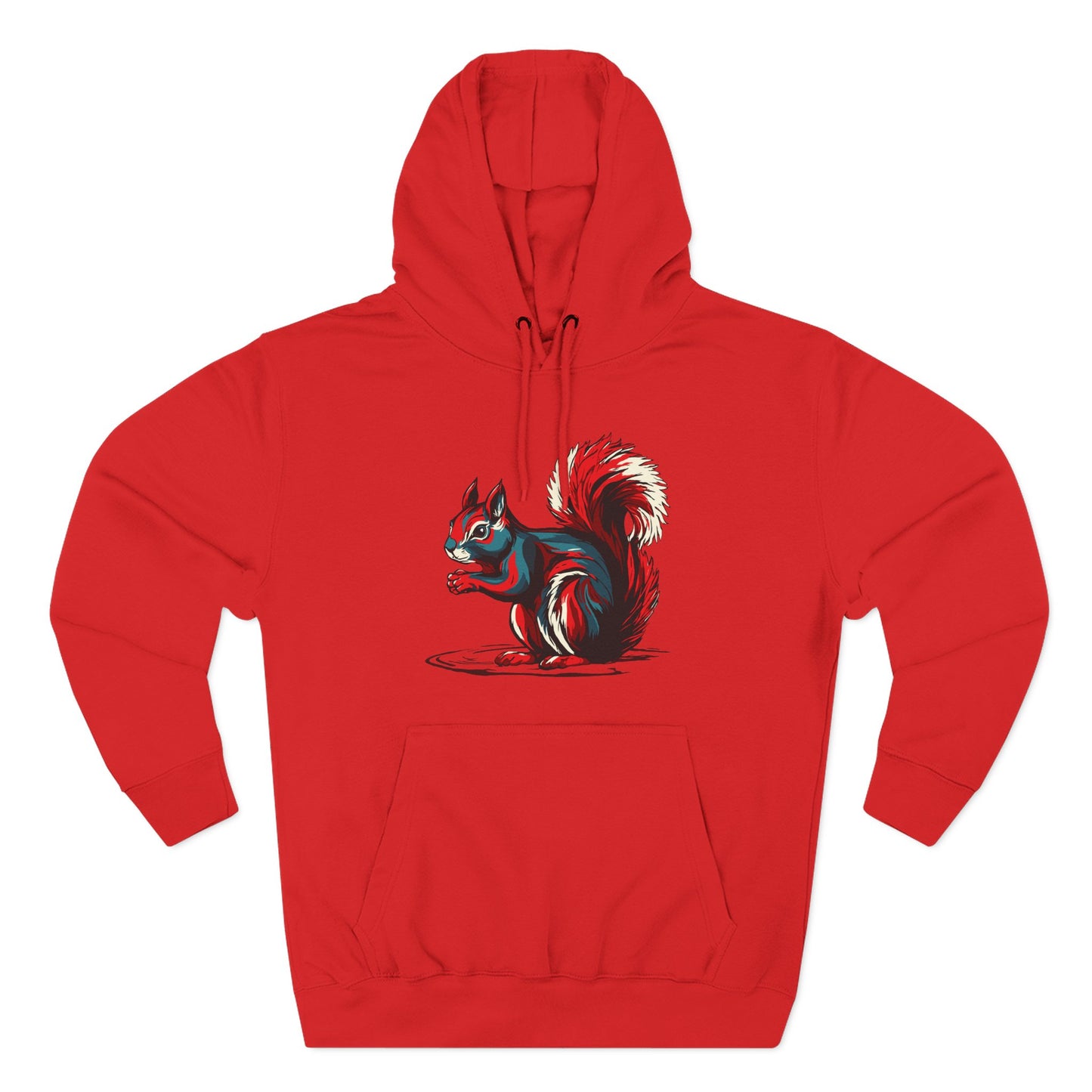 Squirrel Icon - Fleece Hoodie