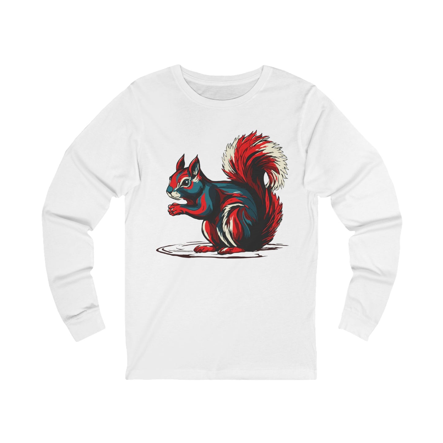 Squirrel Icon - Long-Sleeve Tee