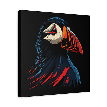 Puffin Icon Canvas