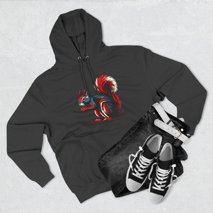 Squirrel Icon - Fleece Hoodie