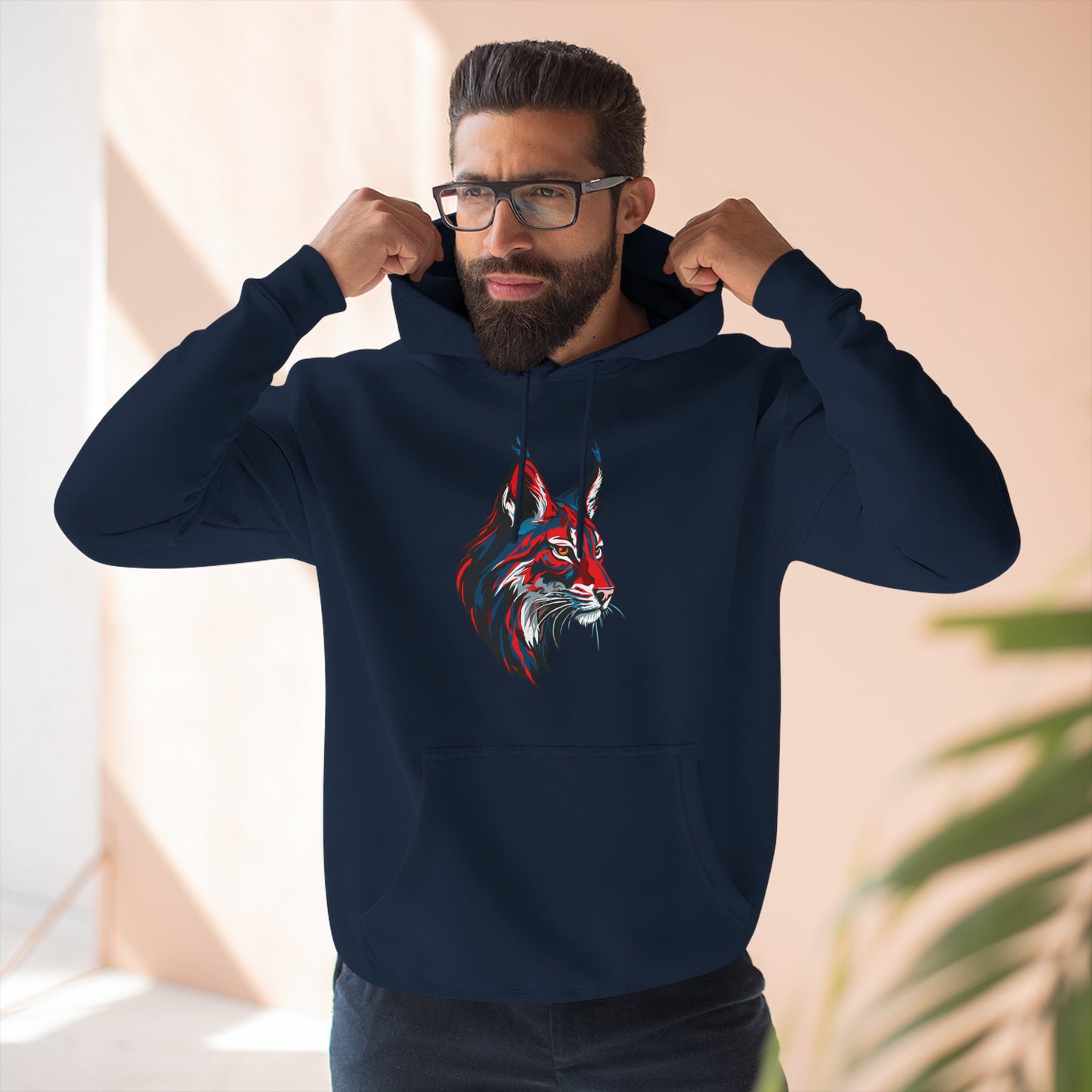 Lynx Icon - Fleece Hoodie