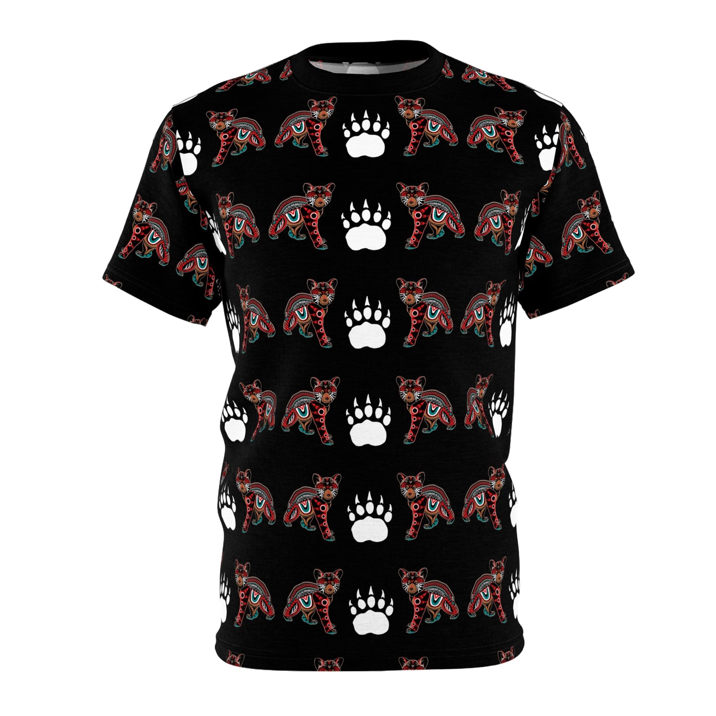 Black Bear Cub Wallpaper T-Shirt