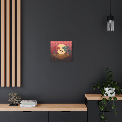 Raven Treescape Canvas