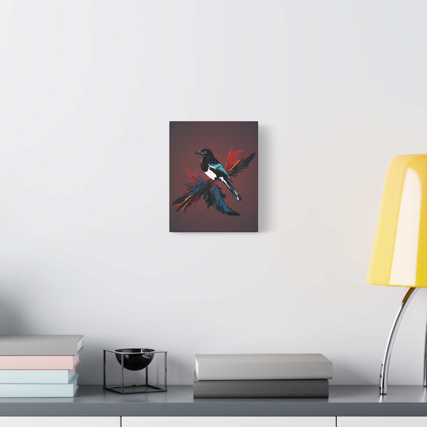 Magpie Icon Canvas