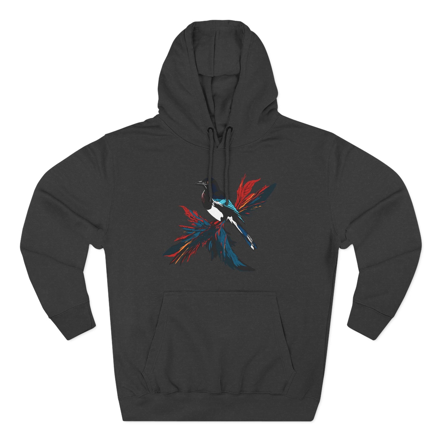 Magpie Icon - Fleece Hoodie