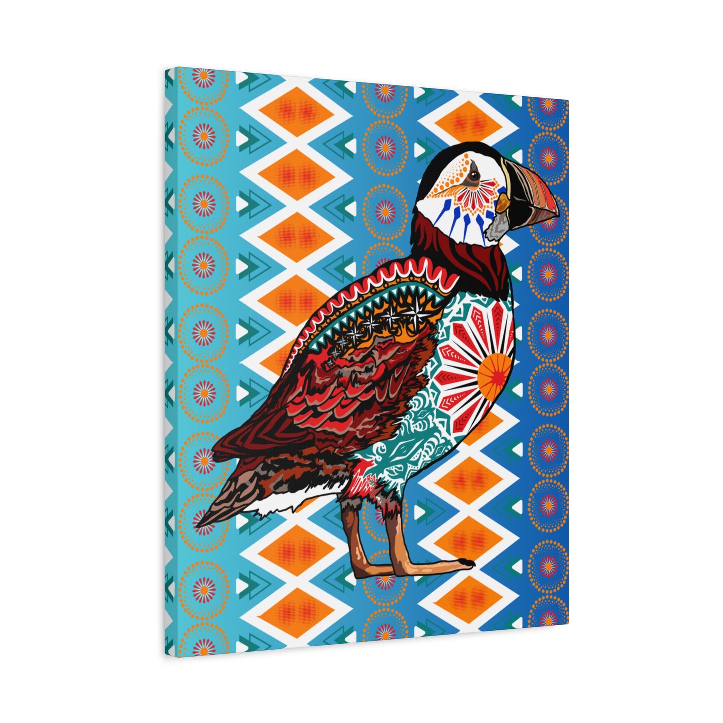 Puffin Canvas