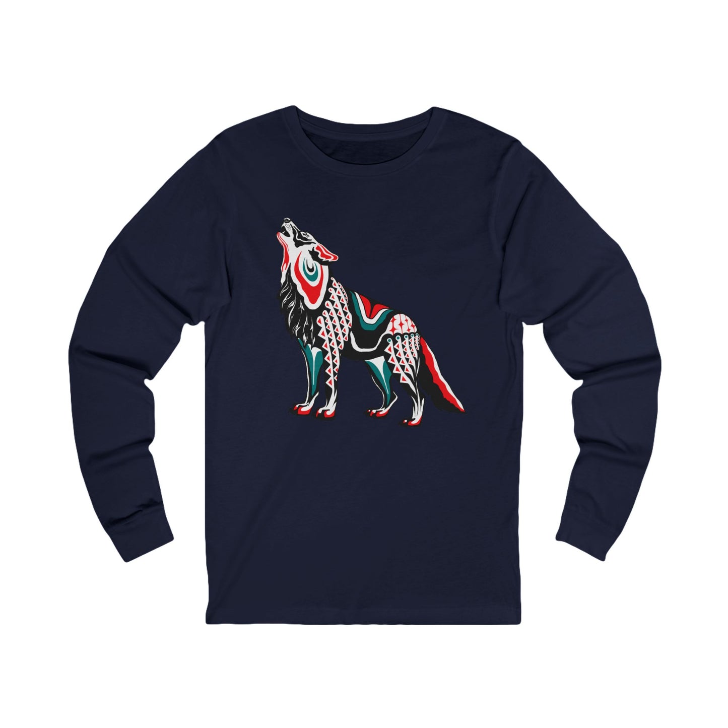 Howling Wolf - Long-Sleeve Tee