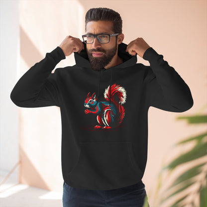 Squirrel Icon - Fleece Hoodie