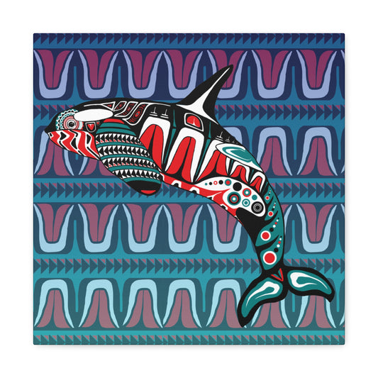 Killer Whale Canvas