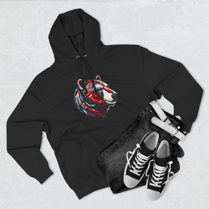 Polar Bear Icon - Fleece Hoodie