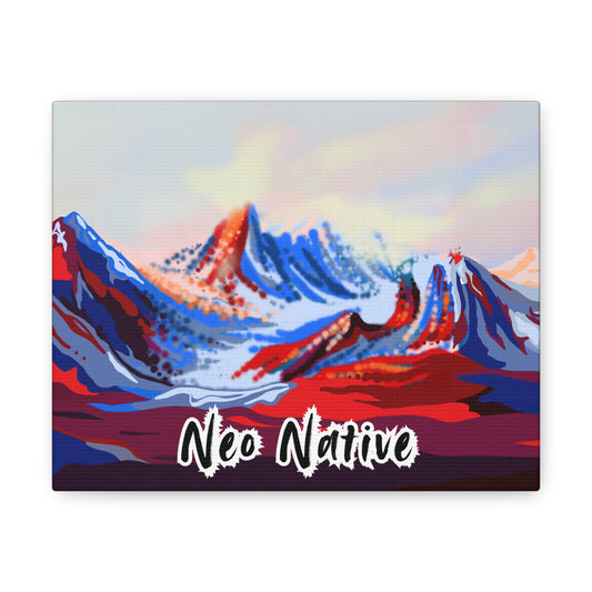 Glacier Horizon Canvas