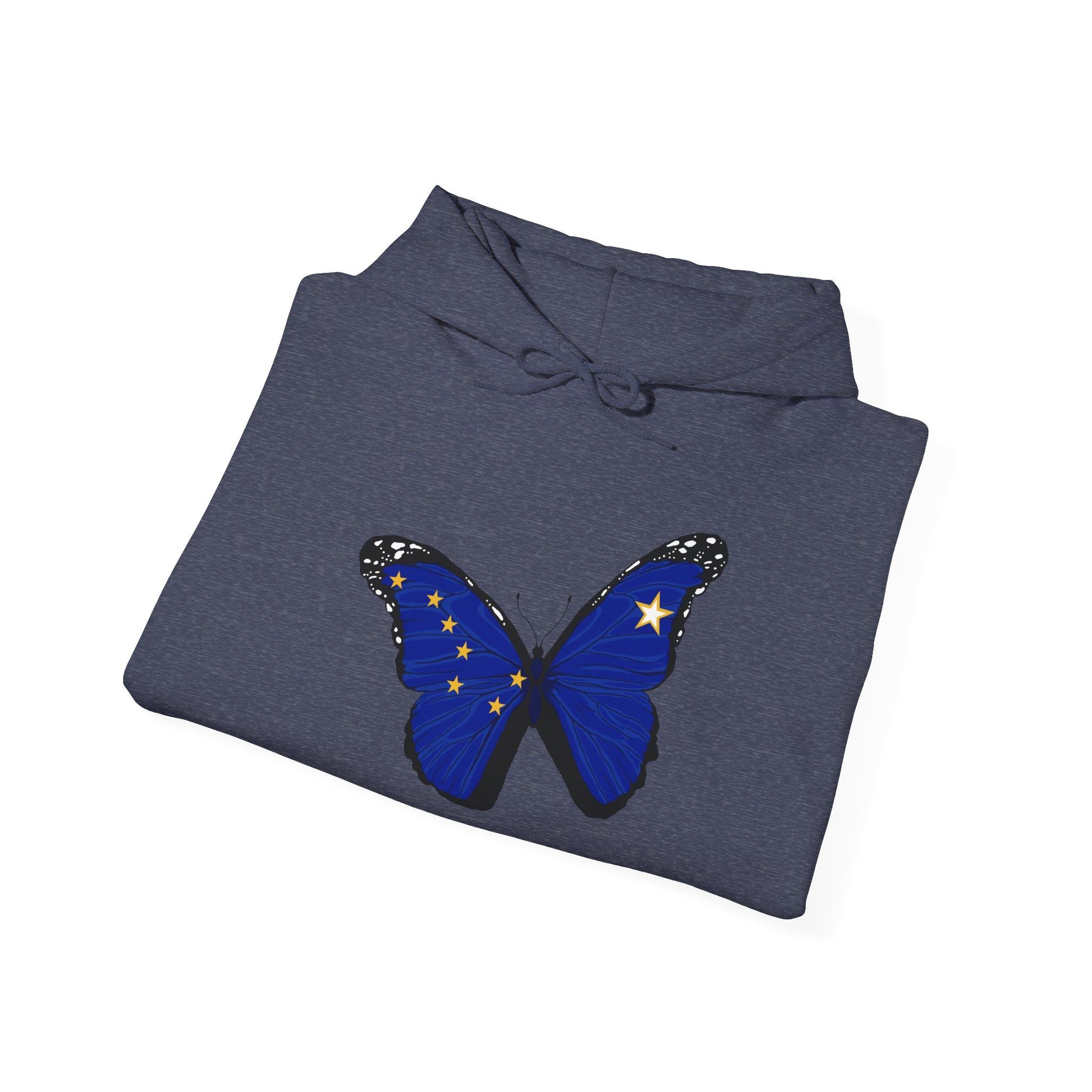 Hand-drawn 'Grace' word art hoodie inspired by Alaska Native design traditions — front view