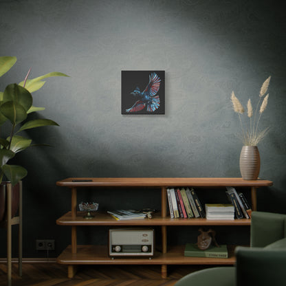 Steller's Jay Icon Canvas