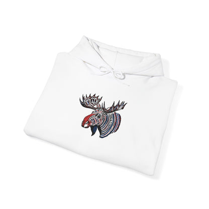 Tribal Moose Hoodie