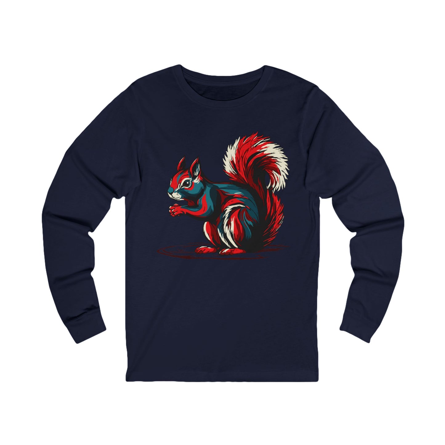 Squirrel Icon - Long-Sleeve Tee