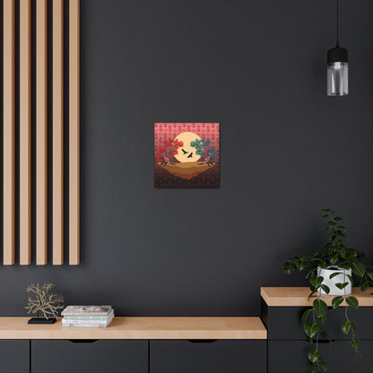 Raven Treescape Canvas