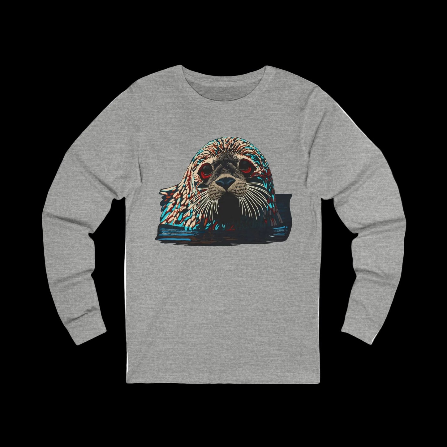 Harbor Seal Icon - Long-Sleeve Tee