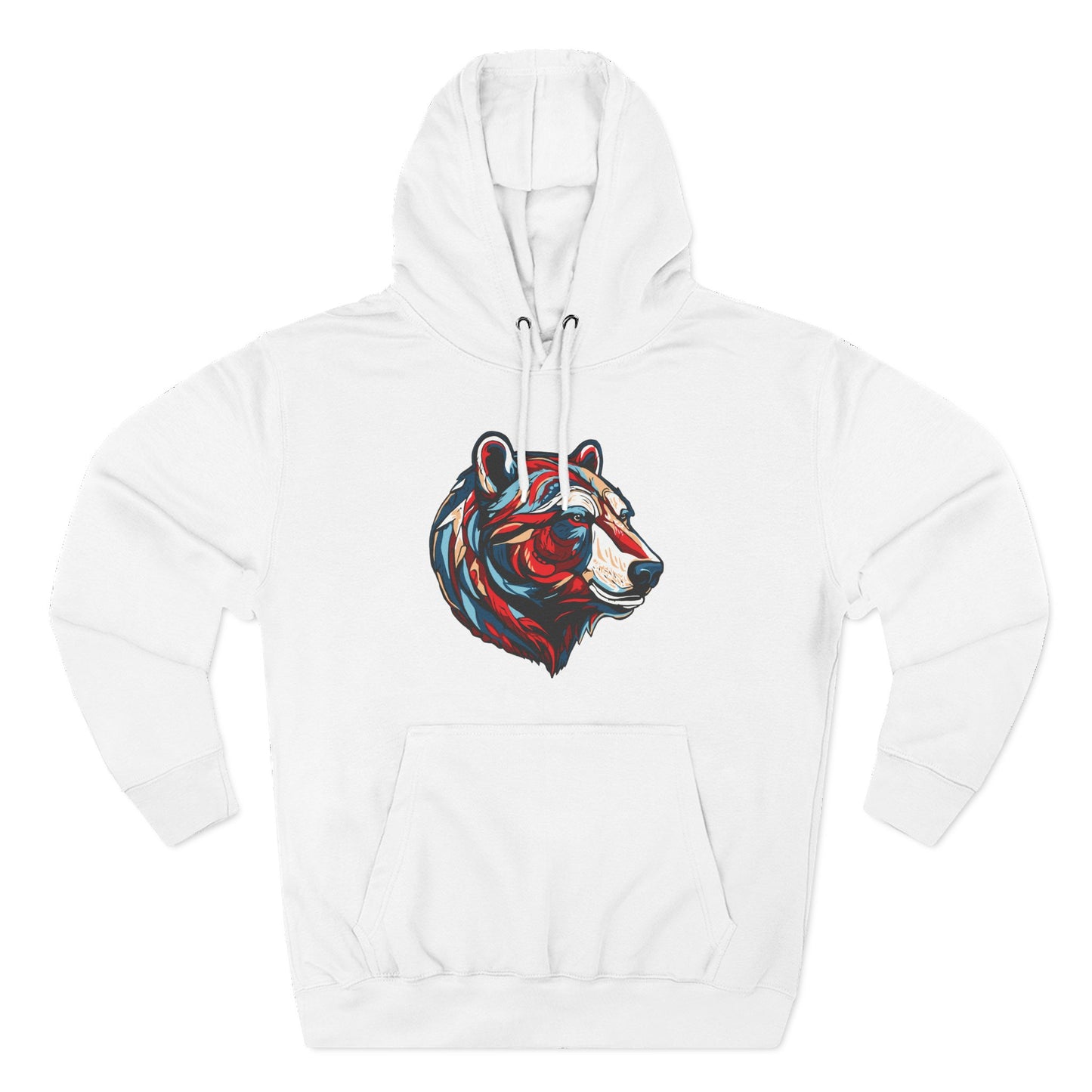 Polar Bear Icon - Fleece Hoodie