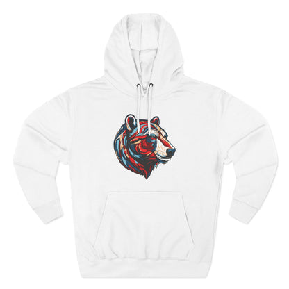 Polar Bear Icon - Fleece Hoodie