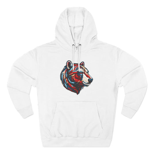 Polar Bear Icon - Fleece Hoodie