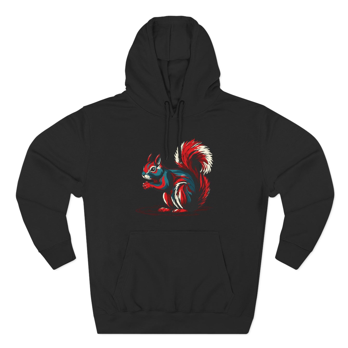 Squirrel Icon - Fleece Hoodie