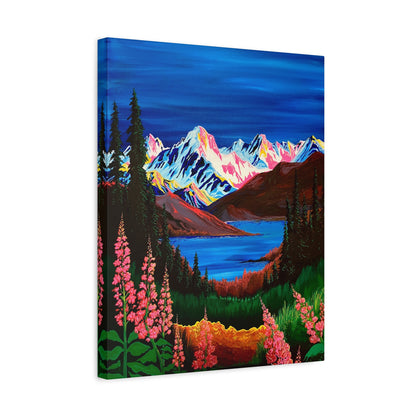 Alpine Fireweed Canvas