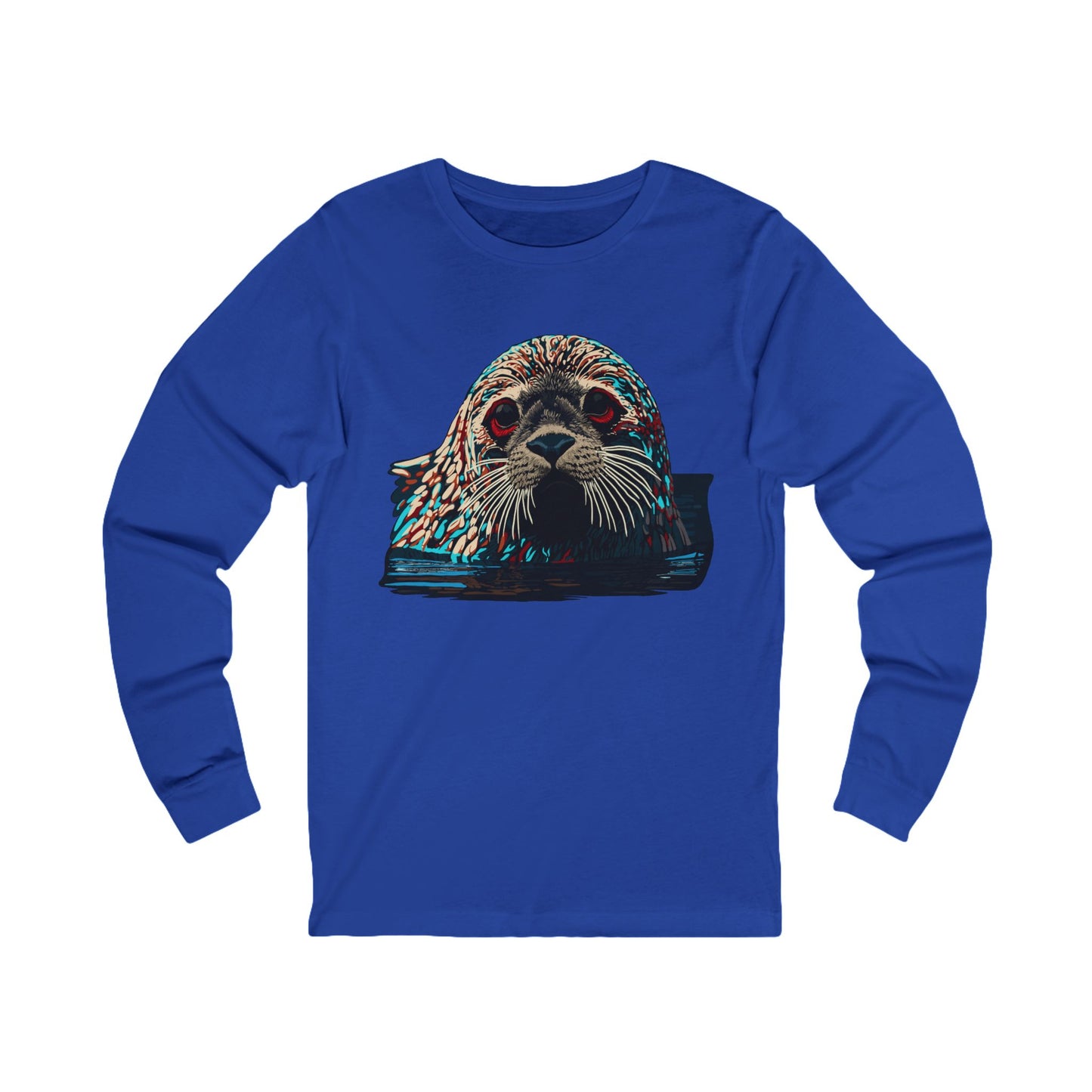 Harbor Seal Icon - Long-Sleeve Tee