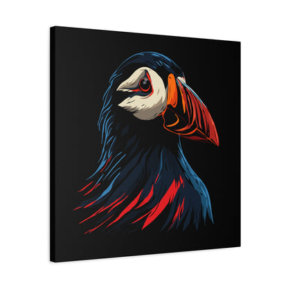 Puffin Icon Canvas