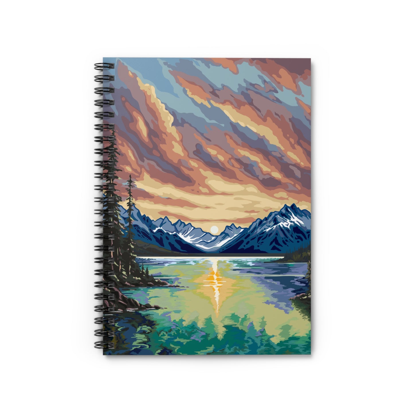 Cloudscape Spiral Notebook