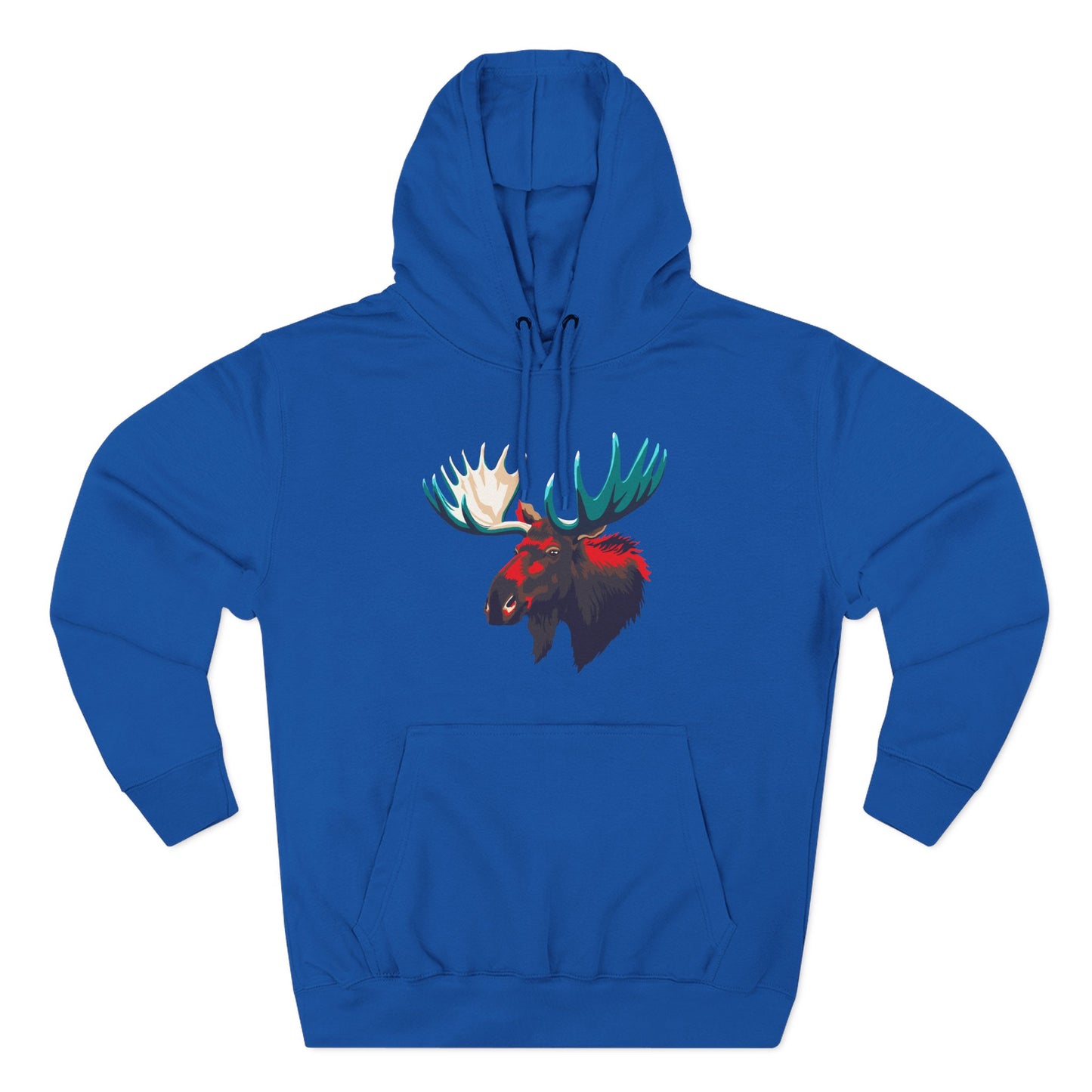 Moose Icon - Fleece Hoodie