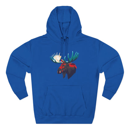 Moose Icon - Fleece Hoodie