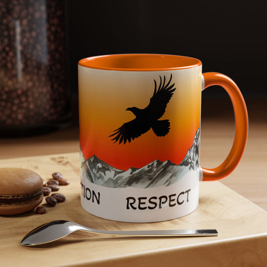 Sunset Raven Mug