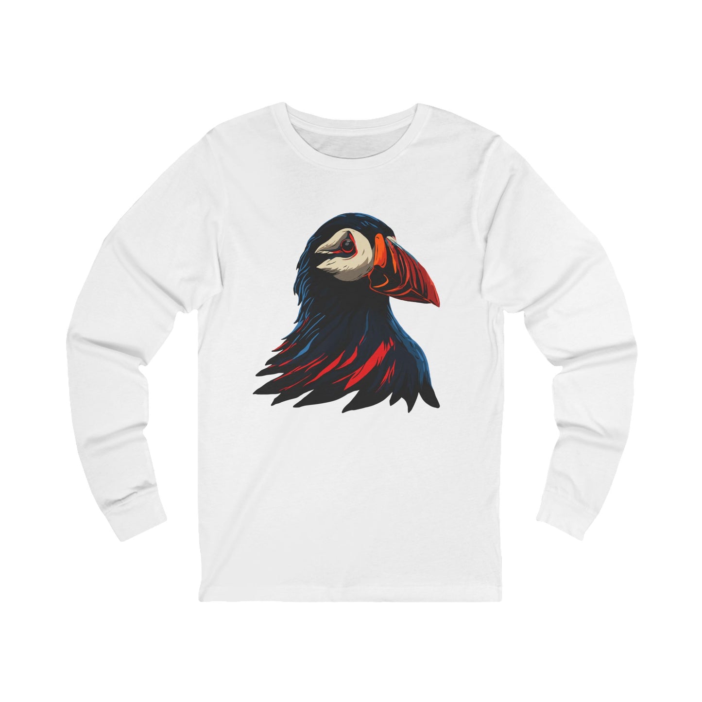 Puffin Icon - Long-Sleeve Tee