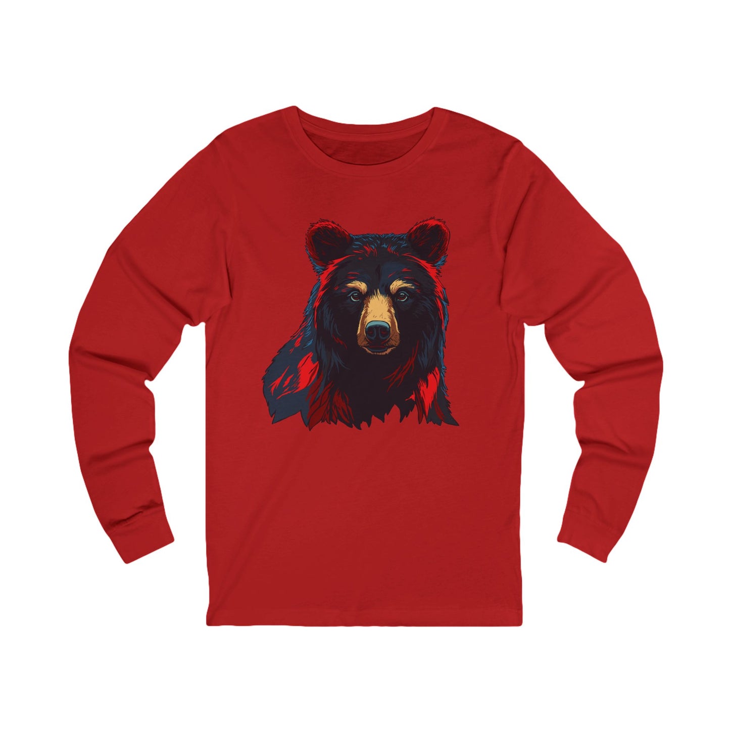 Black Bear Icon - Long-Sleeve Tee