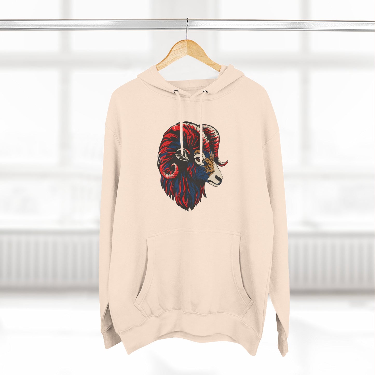 Dall Sheep Icon - Fleece Hoodie