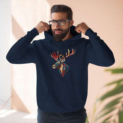 Elk Icon - Fleece Hoodie