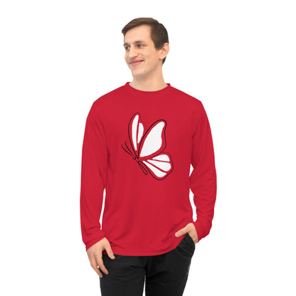 Butterfly Silhouette Long-Sleeve (Performance)