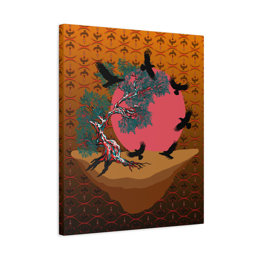 Raven Cycle 1 Canvas
