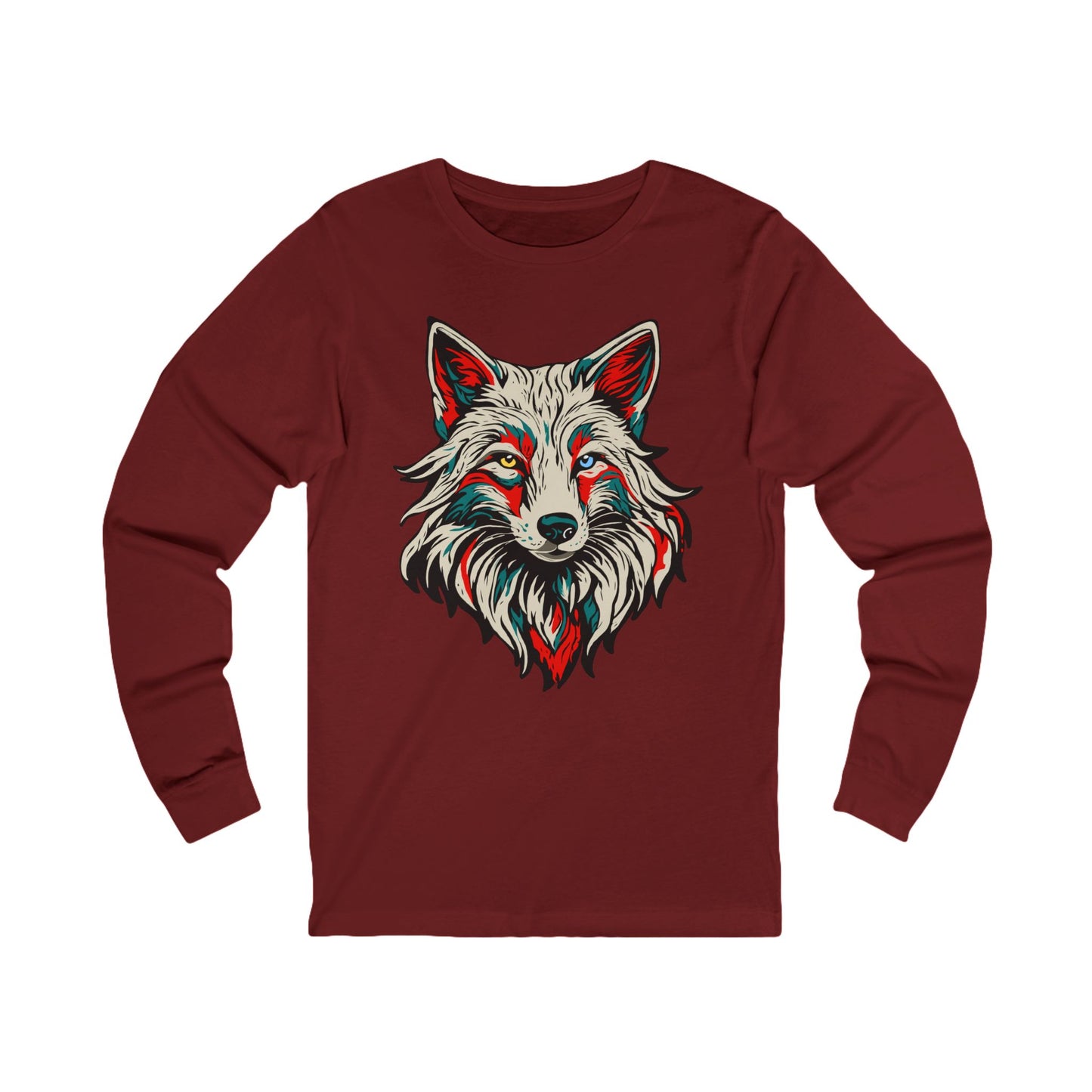 Arctic Fox Icon - Long-Sleeve Tee