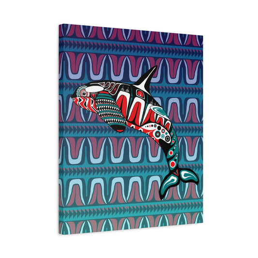 Killer Whale Canvas