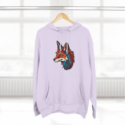 Red Fox Icon - Fleece Hoodie