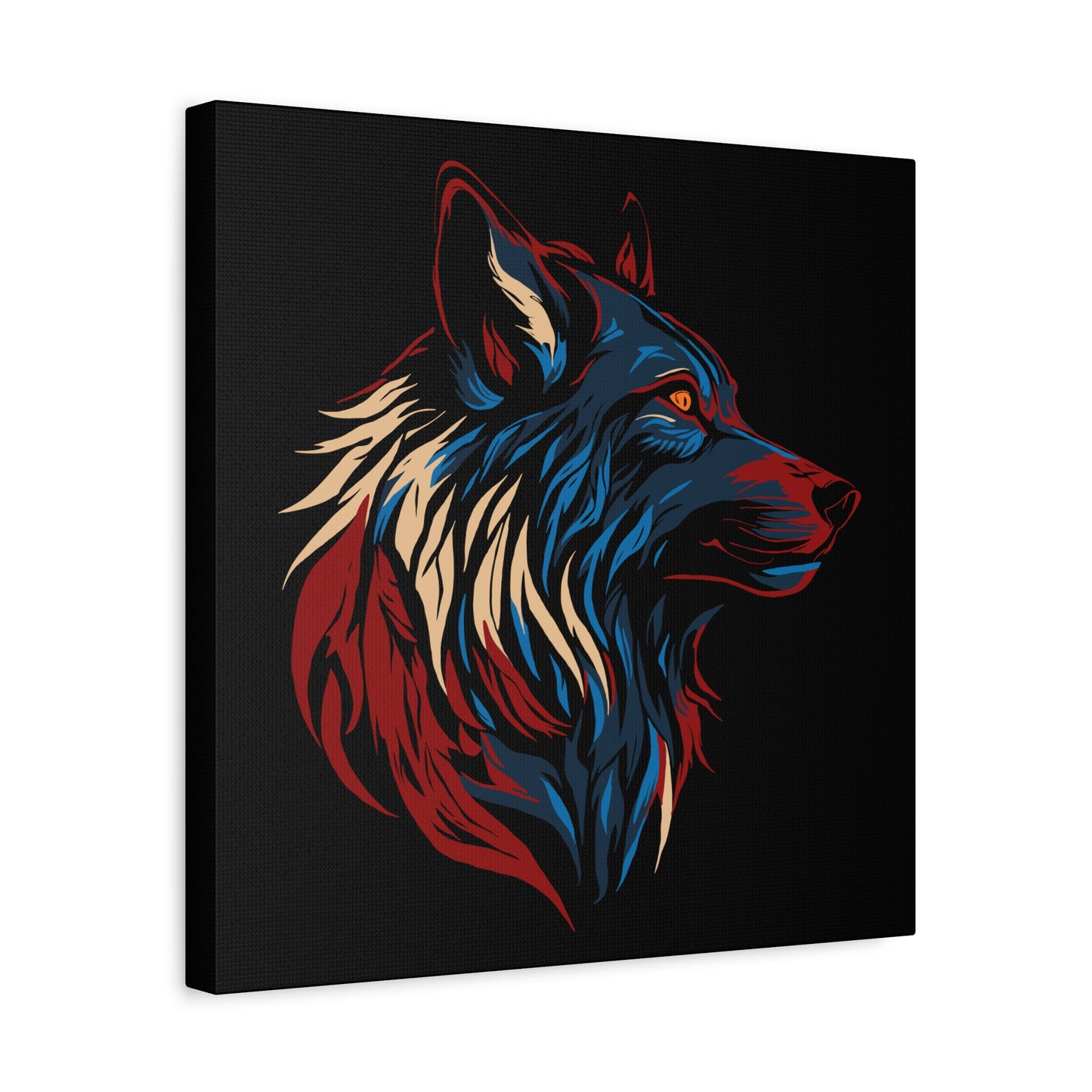 Wolf Icon Canvas