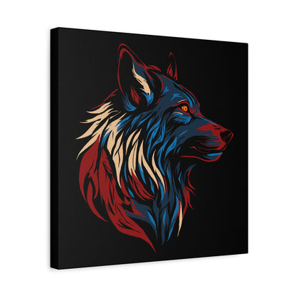 Wolf Icon Canvas