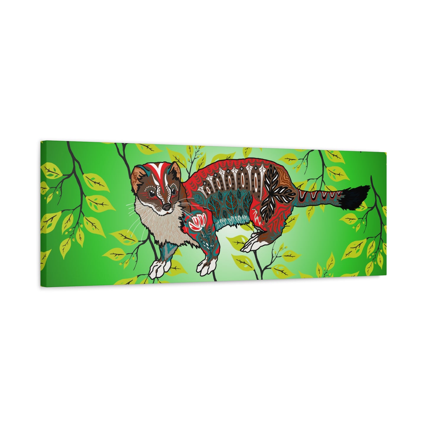 Summer Ermine Canvas