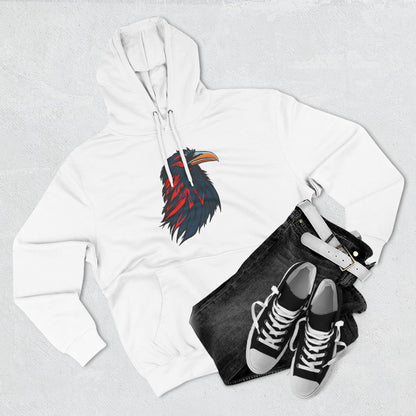 Raven Icon - Fleece Hoodie