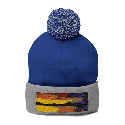 Sunset Lake Knit Cap